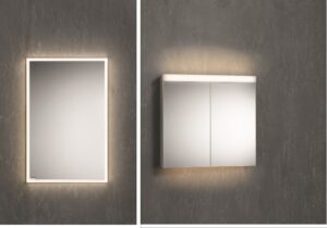 Mehr über den Artikel erfahren Unterputz-Spiegelschrank oder Aufputz-Spiegelschrank? Vor- und Nachteile