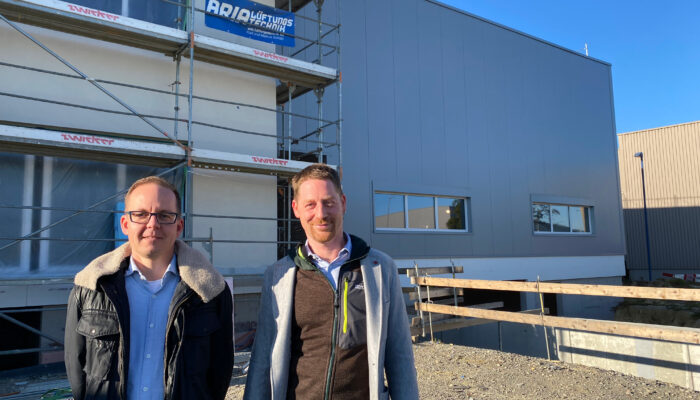 Aufrichtfest unseres Neubaus in Romanshorn