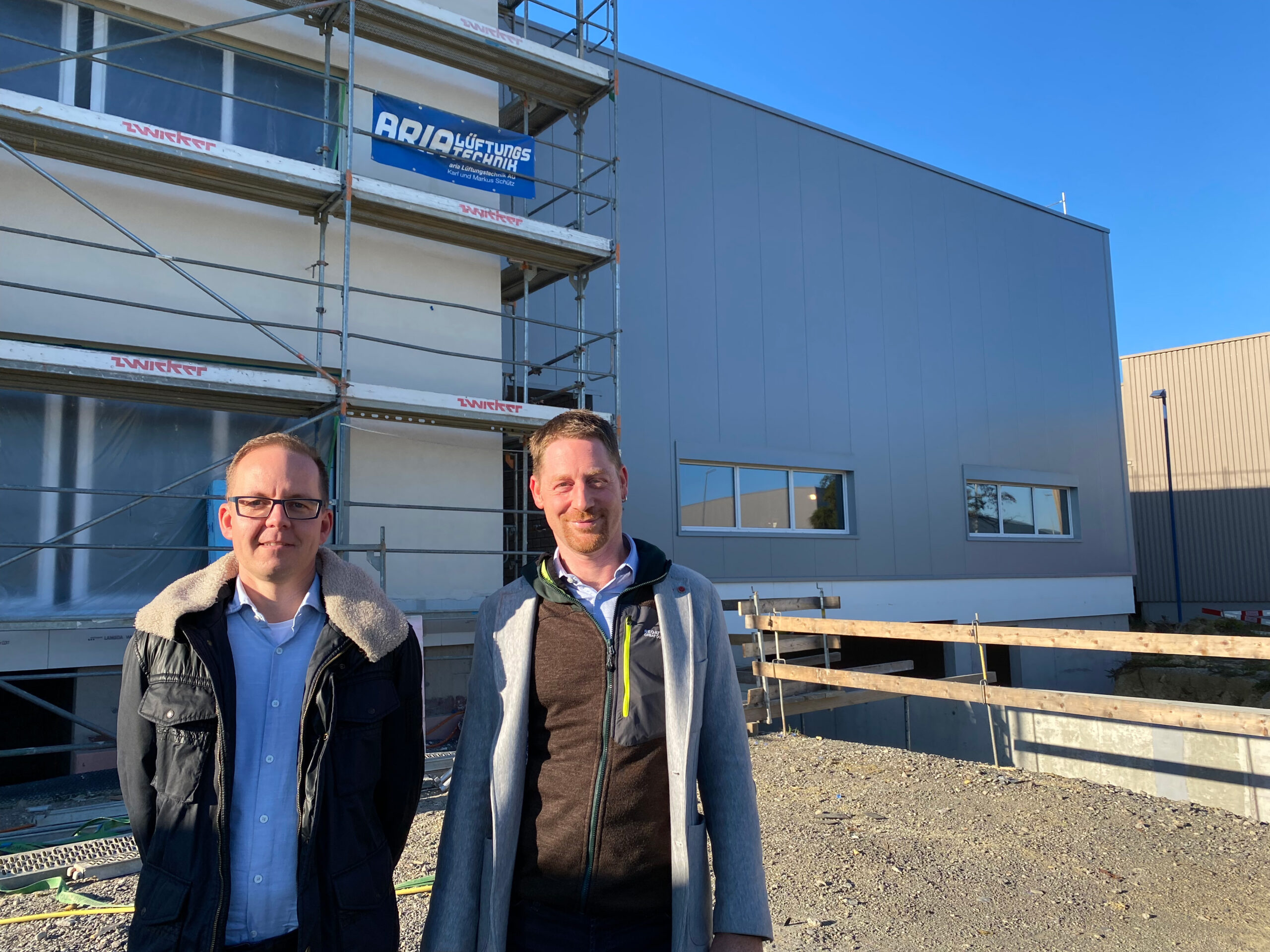 Mehr über den Artikel erfahren Aufrichtfest unseres Neubaus in Romanshorn